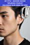 Zet Style “Shadow Ascend" – Rise from the Shadow - Men's Single Earring - Stainless Steel - 2