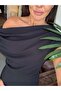 Off-The-Shoulder Chic Midi Length Dress - 4