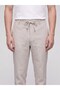Men's Linen Trousers – Lace-Up Waist, Slim Fit Comfortable Cut Summer Trousers - 2