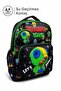 Set of 4, Boy's Patterned Primary School School Bag + Lunch Box + Pen Holder + Eraser Holder - 2