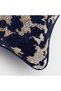 "Amore" Patterned Cushion Cover - 30X50 - Navy Blue - 3