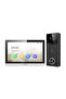 جهاز اتصال داخلي بالفيديو عبر بروتوكول الإنترنت DS-KIS610-P مع PoE، وWi-Fi 6، وبلوتوث، ووحدة بدقة 4 ميجابكسل بتصميم مورتار، 150 °   زاوية المشاهدة، كشف تصنيف الصوت، والتحكم في القفل المزدوج - 2
