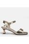 Large Size Women's Heel Sandals 41-42-43-44-Gold
