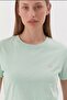Ribbon Embroidered T-Shirt Mint - 3