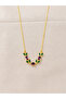 Purple Stone Lavender Garden Tulip Necklace - 3