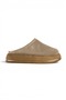 Maura Genuine Leather Suede Perforated Thick Sole Women's Slippers - 3