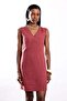 Dried Rose Melia 100% Linen Lino Dress - 5