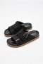26019 Anatomical Flexible Comfortable Buckle Detailed Men's Slippers - 7