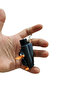 حافظة ولاعة على شكل سلسلة مفاتيح بتصميم شخصيات، إكسسوار زخرفي باللون الأسود - 2
