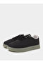 Men Perforated Faux Leather Lace-Up Sneakers - 2