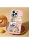 Pink Silicone Case with Shock-Absorbing Camera Protections, Compatible with iPhone 13 Pro - 2