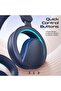 Promate Novon Open-ear Wireless Over-ear Headphones With Detachable Mic, 40mm Drivers, Bluetooth 6.0, Rgb Ring Lights, 20h Playtime, Pc/abs Build, Gaming & Music Compatible - 4