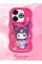 Infinix Smart 8 Plus Compatible Case Camera Protector Red Silicone Couple Phone Case Cartoon Pattern - 2