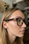 Havana Leopard Frame Retro Blue Light Protection Ultra Light Women's Blue Block Glasses - 3