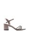 Zri̇n-889 Premium Platinum 3-Stripes 6 cm Heeled Women's Shoes - 2