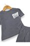 Summer Baby Boy Set with Writing on the Back and Printed Shorts, 6-9-12-18-24 Months - 5