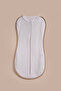 100% Cotton Breathable Baby Swaddle Sleeping Bag with Zipper 0-3 Months