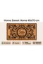 Coco Cc018A Welcome Home Sweet Home Patterned Thick Non-Slip Base Moisture Absorbing Stylish Design Door Mat 45X75 cm - 5