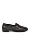 Black Genuine Leather Women's Casual Shoes 2078 Z