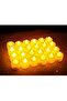 Realistic Bright Flameless LED Tea Light Candles, Bright, ing, Battery Powered Fake Candles, Unscented Tealights, Pack of 24-Vont - 4