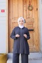 طقم مودال بغطاء رأس وسحاب - 3