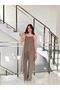 Tencel Fabric Asymmetrical Strap Blouse Design Set - 3