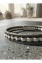 Howlite Stone Natural Stone and Steel Detailed Magnet Lock Bracelet - 2