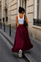 Firfirli Skirt with Pockets at the Bottom - 2