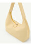 Yellow Shk331 Soft Textured, Zippered, Women's Hand, Arm and Shoulder Bag - 2