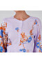 White Orange Mustard Floral Maxi Dress - 4