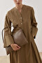 Crochet Rectangular Bag Mink - 5