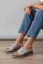 Women's Genuine Leather Full Orthopedic Heel Spur Special Design Daily Slippers - 2