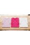 Women'S/Men's Unisex 3-Piece Unprinted Oversize Crew Neck T-Shirt