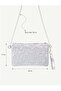 Women's Starry Glitter Chain Strap Portfolio & Clutch Bag - 5