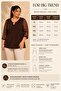 Women's Plus Size Sleeve Patterned Tulle Collar Hollow Out Pearl Accessory Wide Three-Quarter Sleeve Stretchy Viscose Blouse - 3