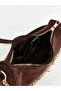 Lcw Accessories Brown Suede Look Women's Shoulder Bag - 4