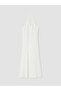 Trendlucky Halter Neck A-Line Jean Dress with a Difference - 6