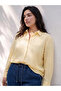 Lcw Petite Yellow Muslin Women's Shirt - 5