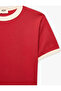 Cotton Short Sleeve Crew Neck T-Shirt - 3