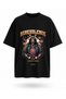 Japanese Warrior Graphic Printed Streetwear Anime T-Shirt