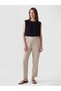 Trendlucky Women's Trousers with Elastic Waist and Difference in Color