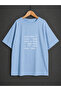 Women's Y2K Meow Meow Written Oversized T-Shirt