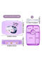 - Brave Lion Bento Lunch Box with 4 Compartments, BPA Free, Leak-Proof with Stainless Steel Food Jar-500 ml - 8