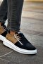 Mn601 - Luxury Suede Men's Shoes Black/Mink - 2