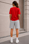 Unisex Casual Oversize T-Shirt & Shorts Set Concept Printed - 2