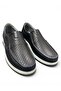 Genuine Leather Perforated Orthopedic Comfortable Lightweight Soft Men's Shoes - 2