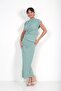 Women's Front Draped Midi Dress