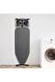 Ironing Board with Adjustable Height - Large Heat Resistant Cover Iron Board with Stean Iron Stand - Non-Slip legs 7 Height Adjustable Options 120x45cm - Grey - 2