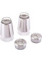 90 ml Salt & Pepper Shaker Set – 2 Pieces - Silver - 4