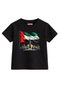 Uae Flag & City Kids T-Shirt